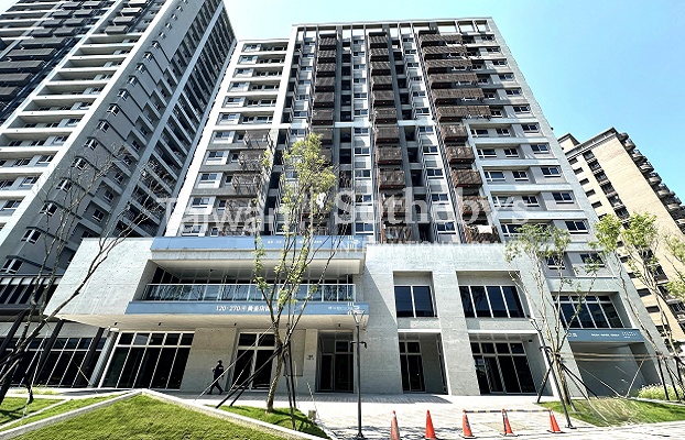 淡海知名超商包租金店建物外觀